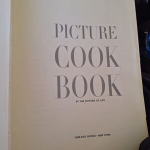 Time Life 1958 Picture Cook book